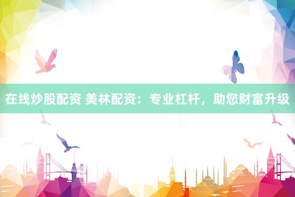 在线炒股配资 美林配资：专业杠杆，助您财富升级