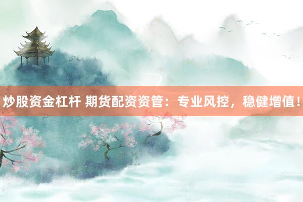 炒股资金杠杆 期货配资资管：专业风控，稳健增值！